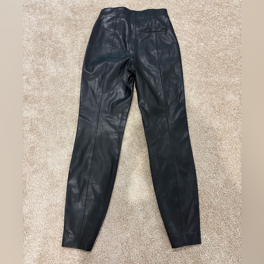 MANGO Faux Leather Pants - Picture 9 of 10